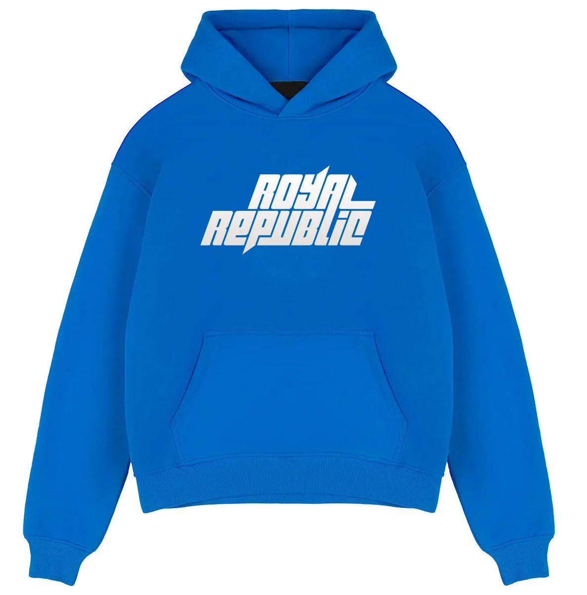 ROYAL REPUBLIC - Logo Hoodie (Blue)