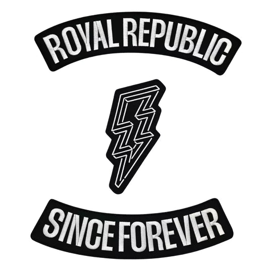 ROYAL REPUBLIC - Since Forever backpatch set