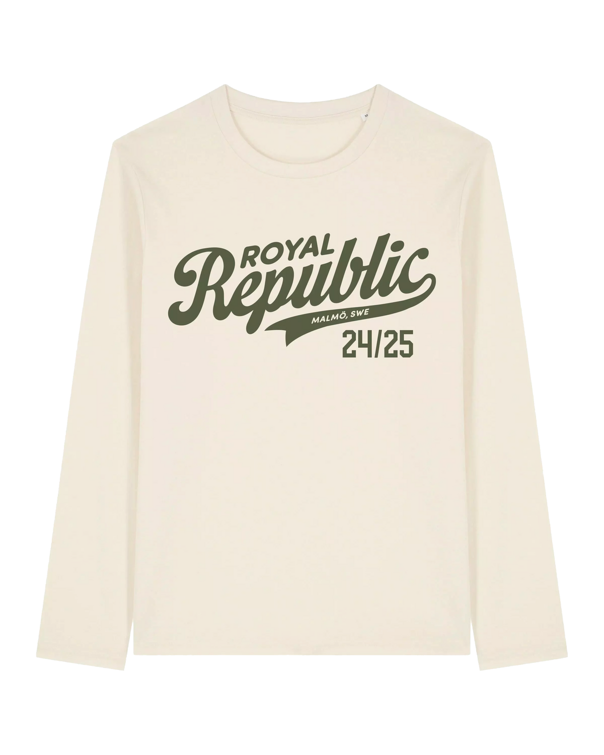 ROYAL REPUBLIC - Baseball Logo 24/25 (Natural) Longsleeve