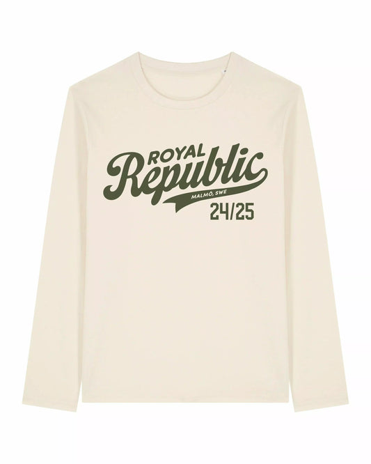 ROYAL REPUBLIC - Baseball Logo 24/25 (Natural) Longsleeve