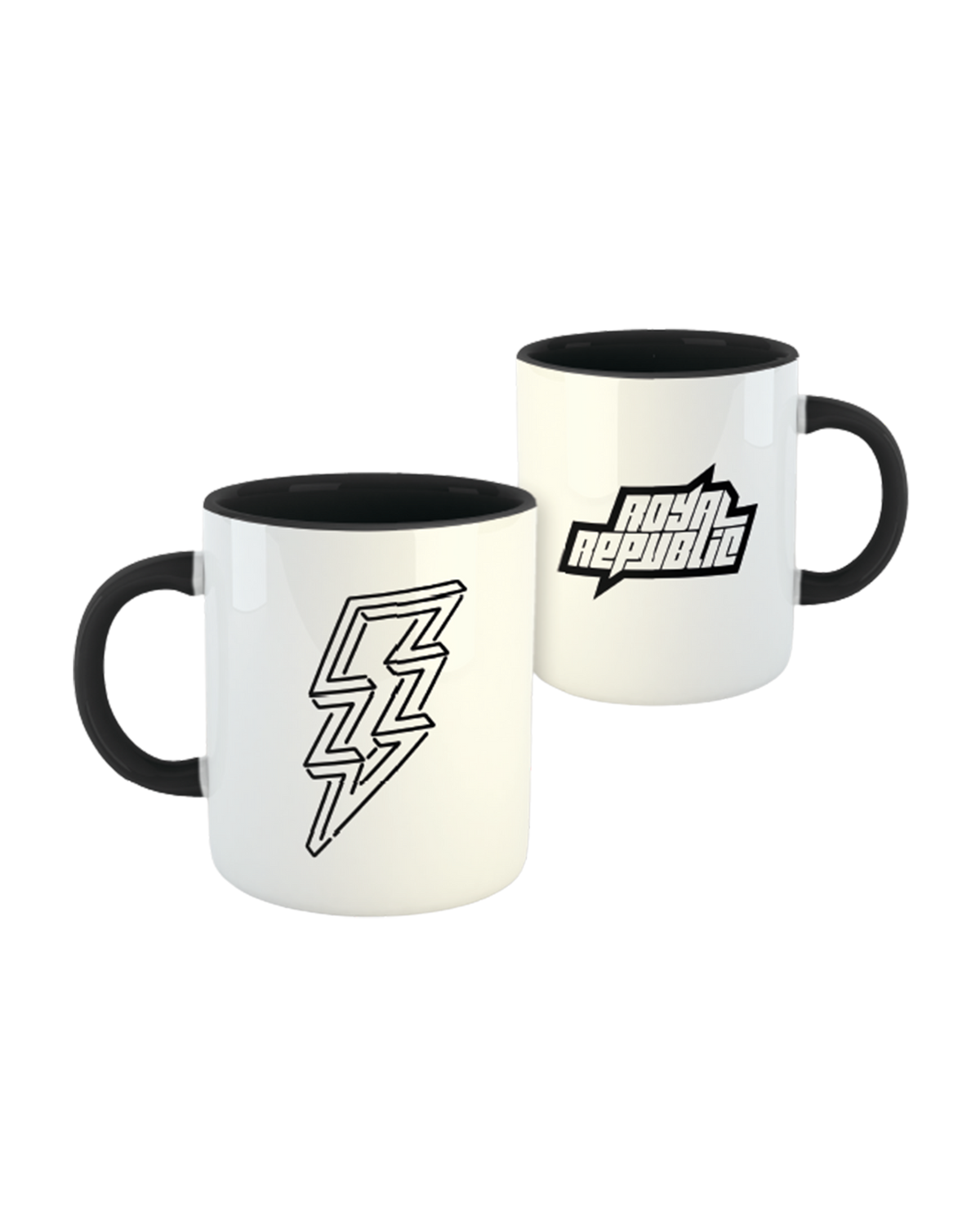 ROYAL REPUBLIC - Black Logo Tasse