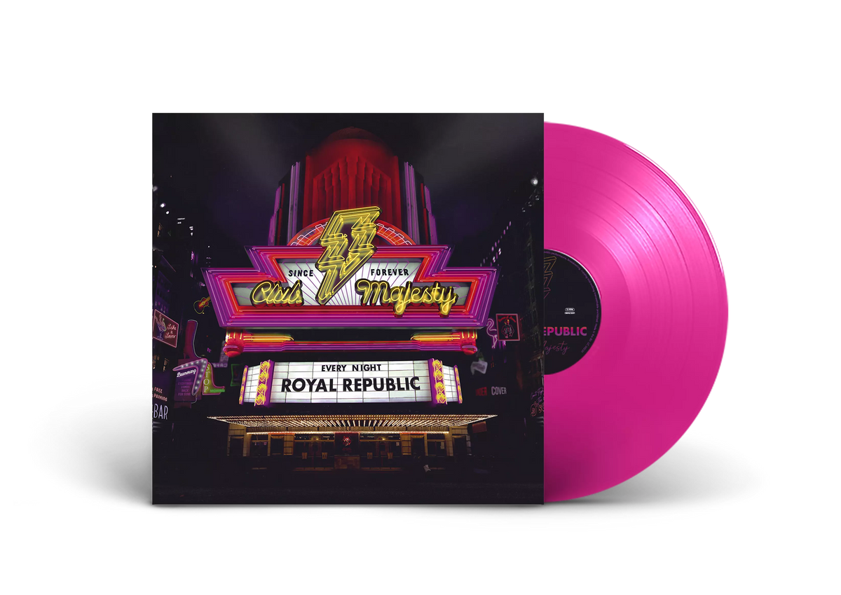 ROYAL REPUBLIC - Club Majesty (Neon Pink Vinyl)