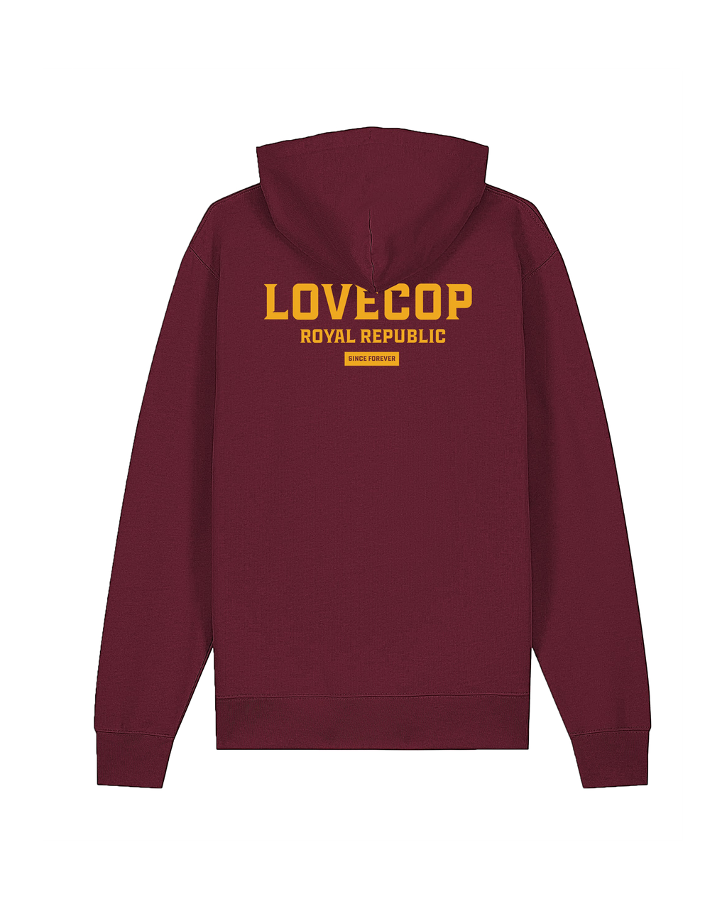 ROYAL REPUBLIC - College Style Hoodie 2026 (Burgundy)