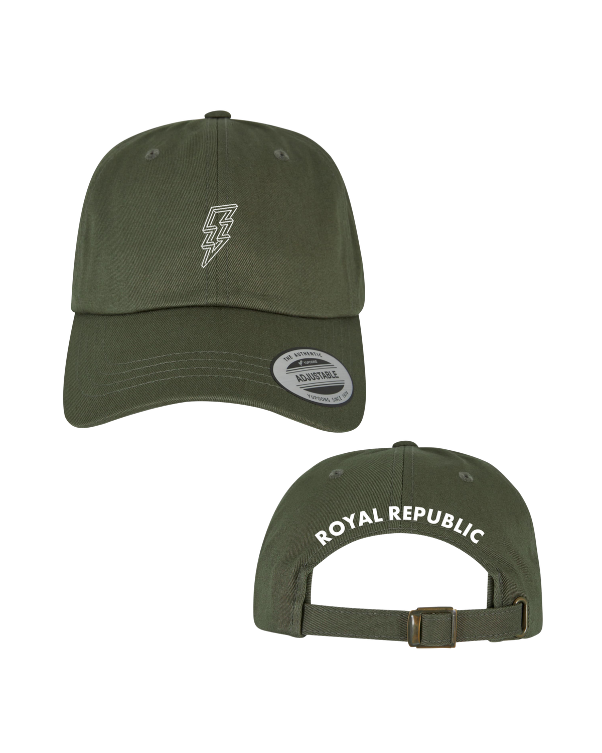 ROYAL REPUBLIC - Flash Logo Cap (burnt olive)