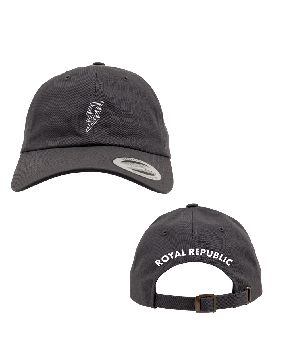 ROYAL REPUBLIC - Flash Logo Cap (dark grey)