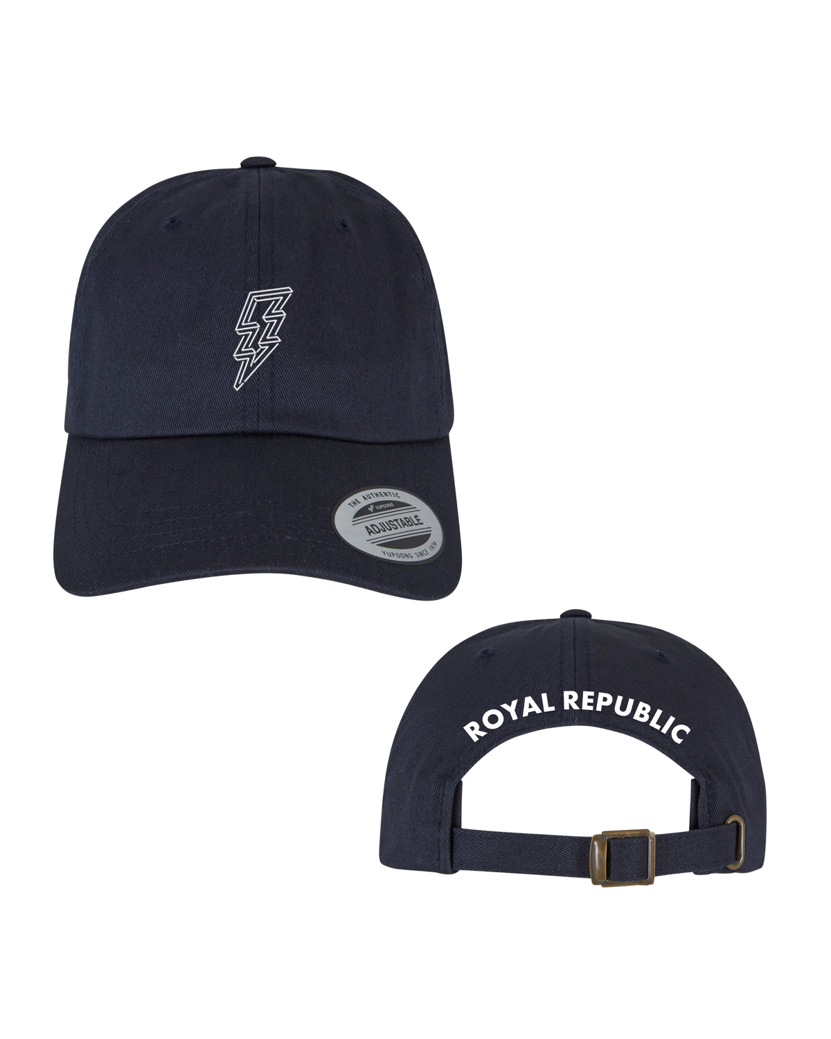 ROYAL REPUBLIC - Flash Logo Cap (dark navy)
