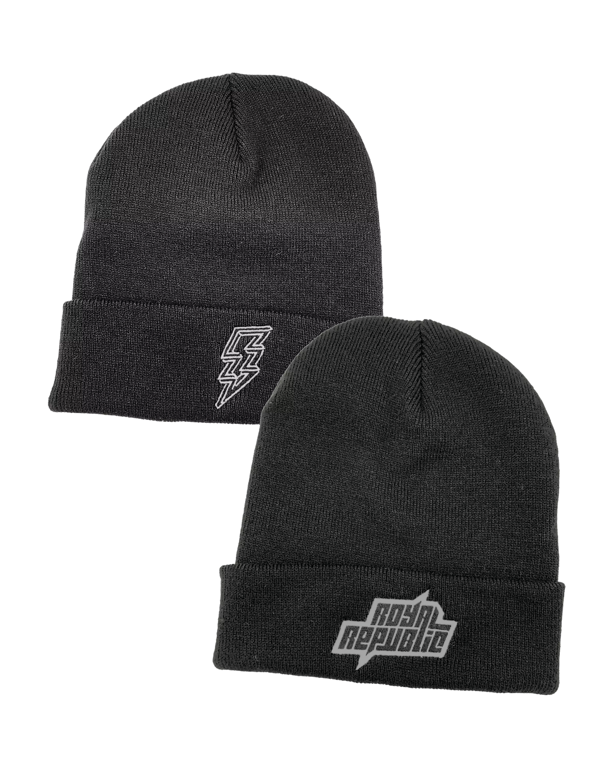 ROYAL REPUBLIC - Flash & Logo Beanie (Black)