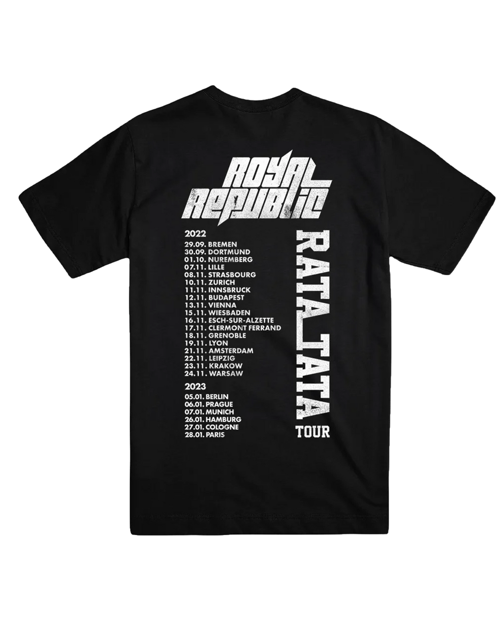 ROYAL REPUBLIC - Rata Tata Tour T-Shirt