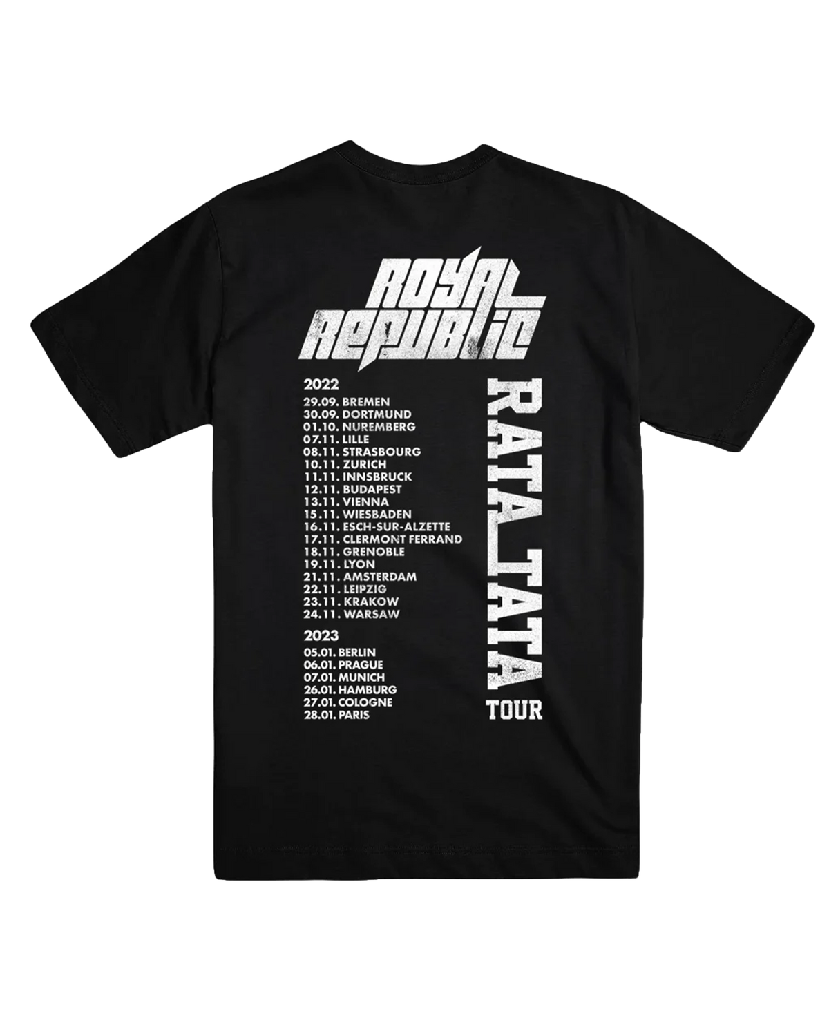 ROYAL REPUBLIC - Rata Tata Tour T-Shirt
