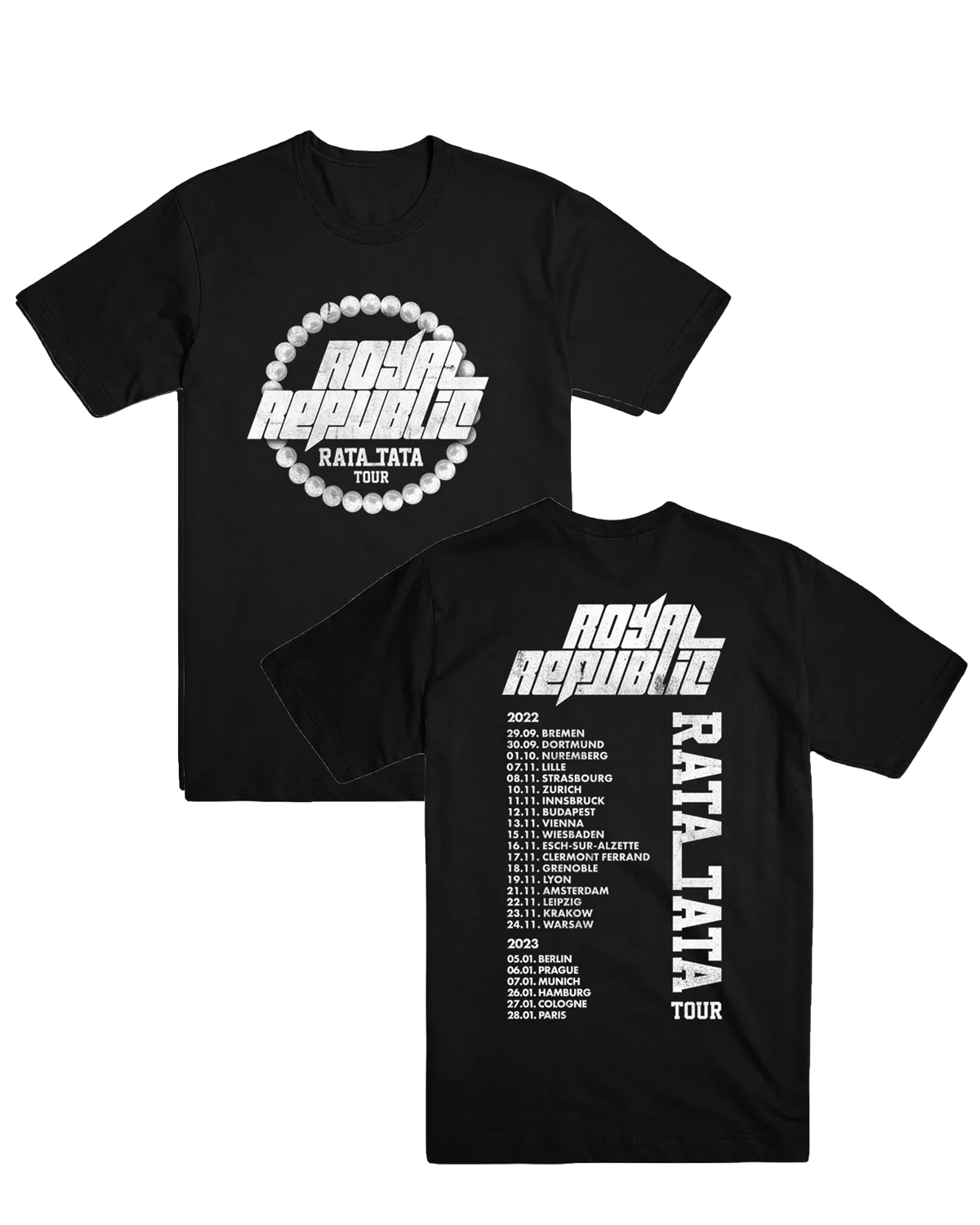 ROYAL REPUBLIC - Rata Tata Tour T-Shirt