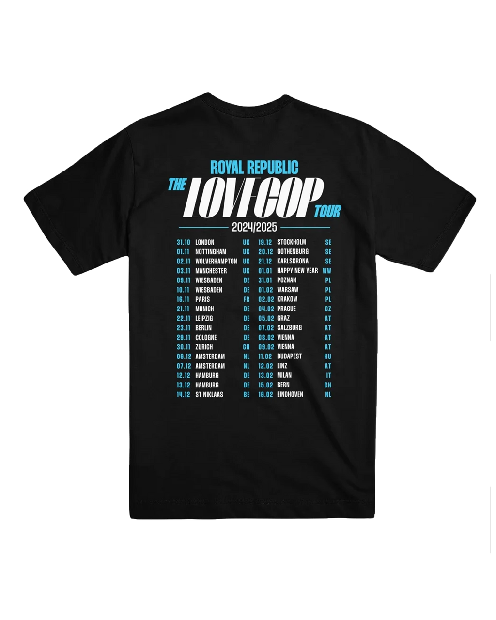 ROYAL REPUBLIC - Tour 24/25 T-Shirt