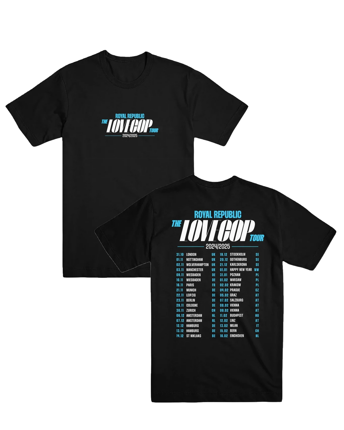 ROYAL REPUBLIC - Tour 24/25 T-Shirt
