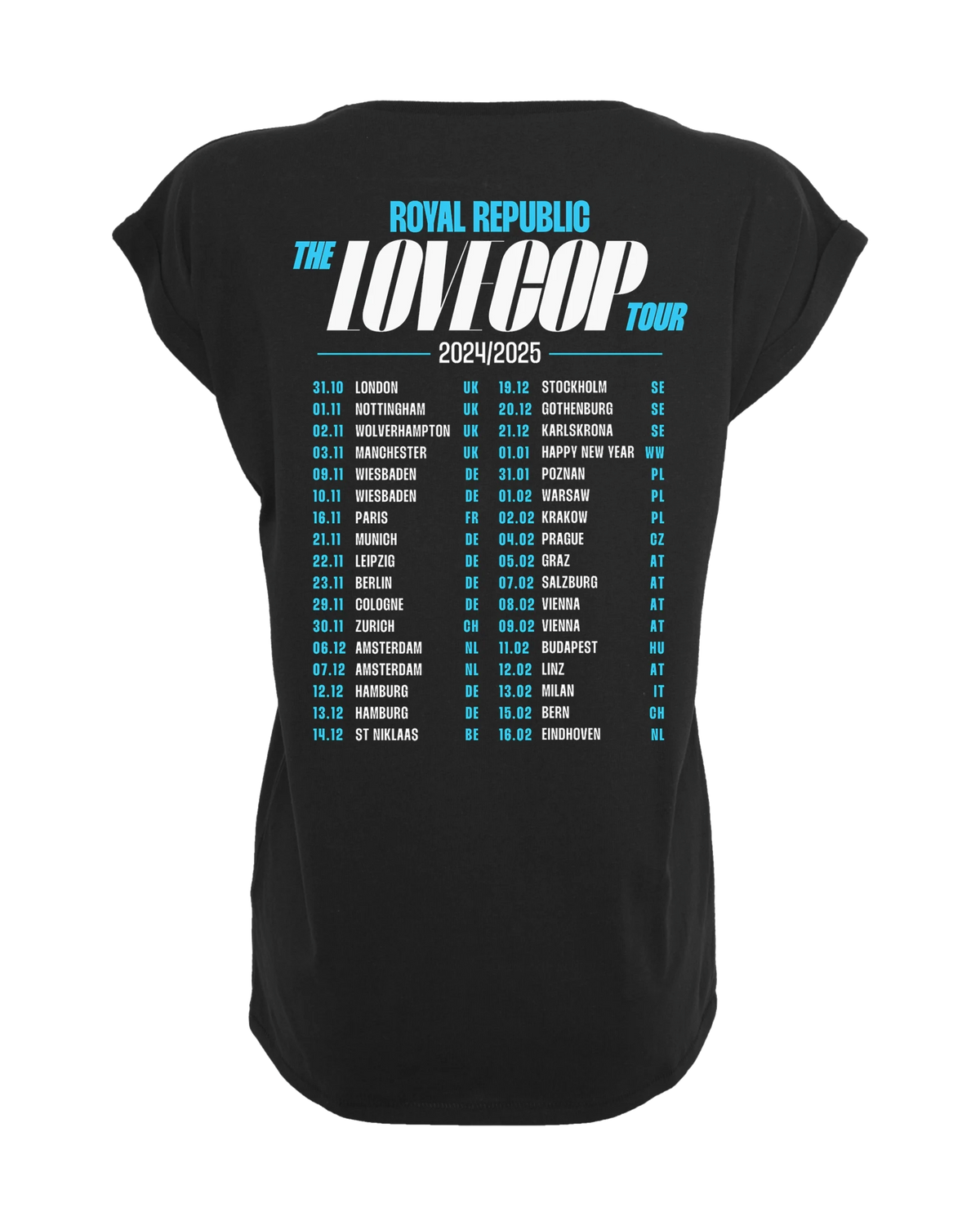 ROYAL REPUBLIC - Tour 24/25 Women T-Shirt
