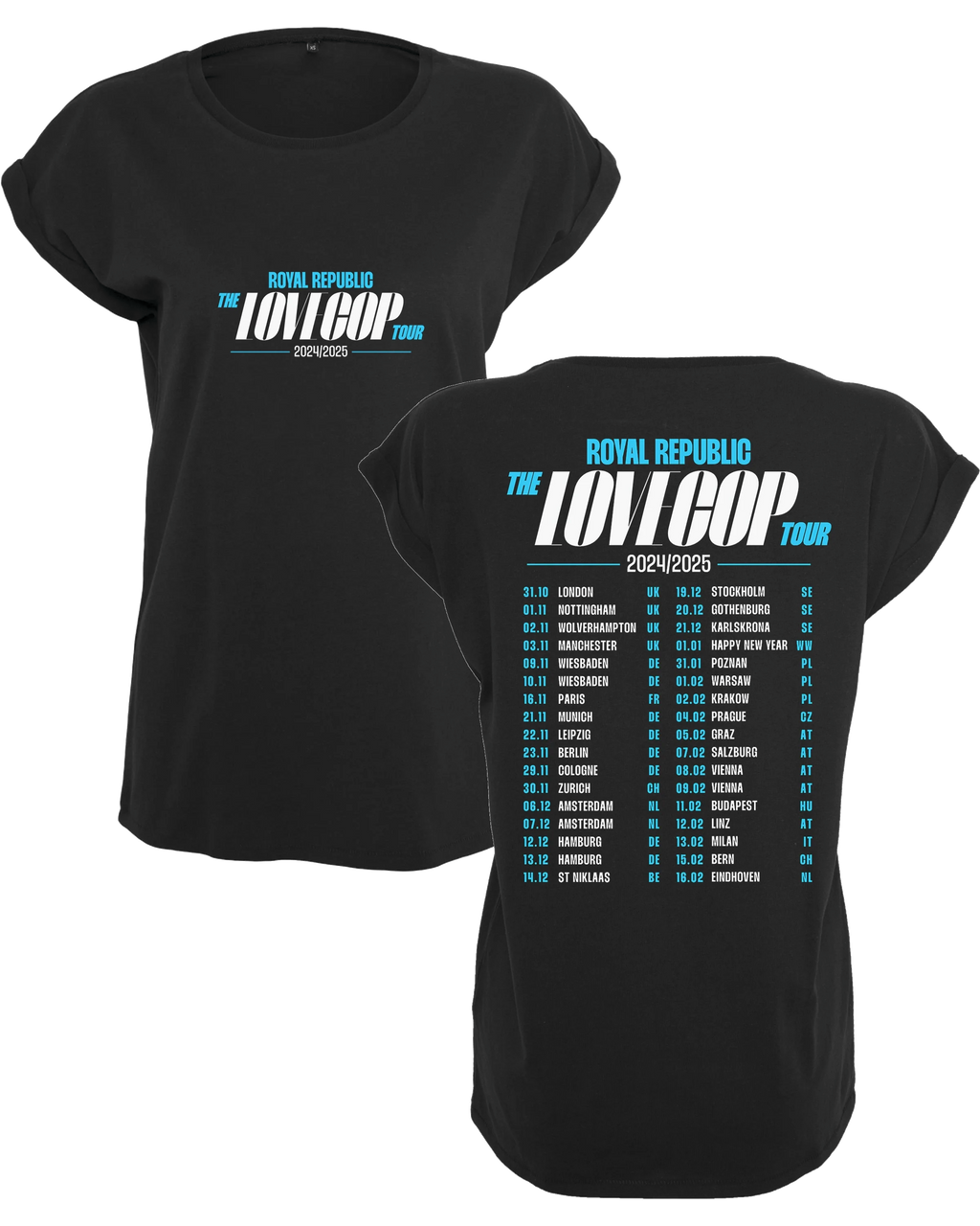 ROYAL REPUBLIC - Tour 24/25 Women T-Shirt